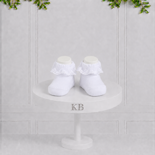 Nicky Baby Socks - White