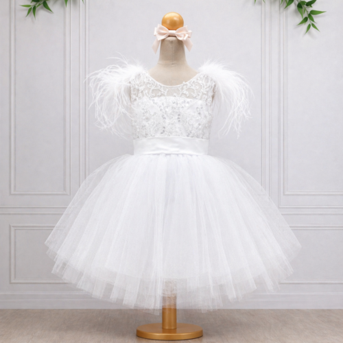 Natalia Dress - White