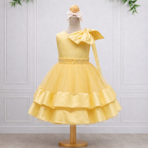Ava Dress - Yellow