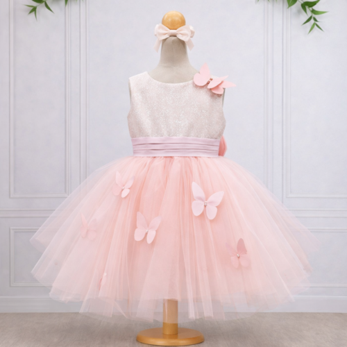 Butterfly Dress - Pink
