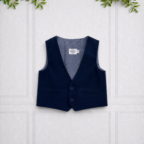 Dean Waistcoat - Navy