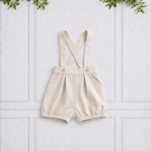 Charlie Brace Bloomer - Stone