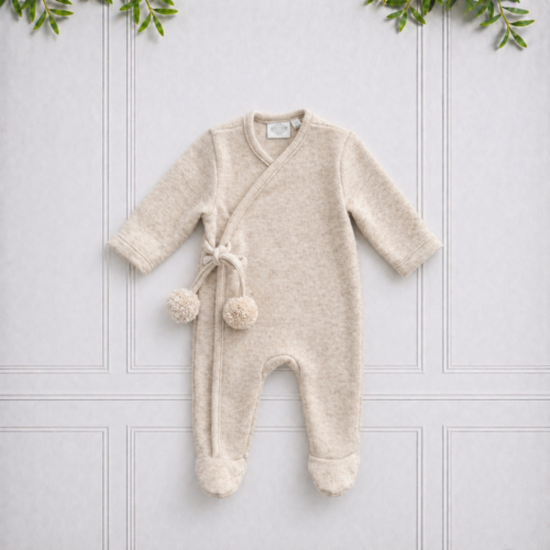 Cashmere Onesie - Oatmeal