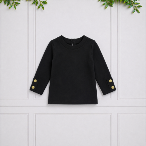 Cashmere Top - Black