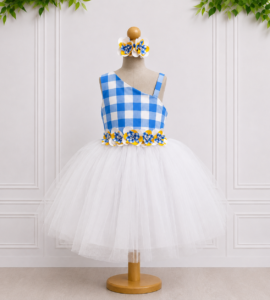 Belle Dress – Blue
