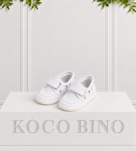 Gabriel Boat Shoe – White
